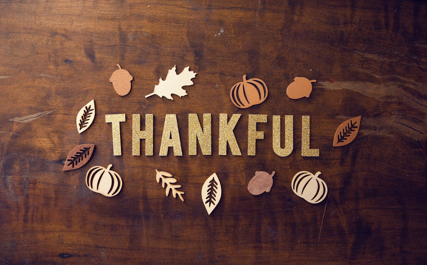 "BE THANKFUL"